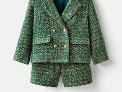 Green Tweed 2PC Set