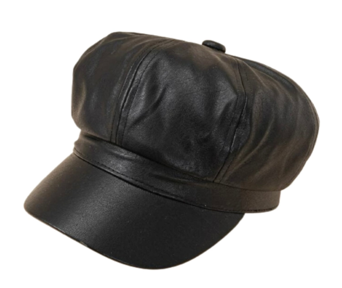BLACK TAXI CAP