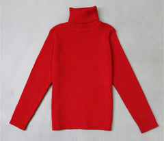 Red Unisex Turtleneck